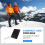 Waterproof 4W Solar Panel for Home Security Camera Solar Cells Powered Charger Type C White 7