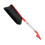2-in-1 Snow Brush Ice Scraper, Adjustable Angle, Red, Lightweight 1