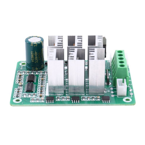 2X BLDC Three Phase Brushless Sensorless Motor Controller BL01 15A Violent Fan Modulation DC5V6V9V12V36V 2