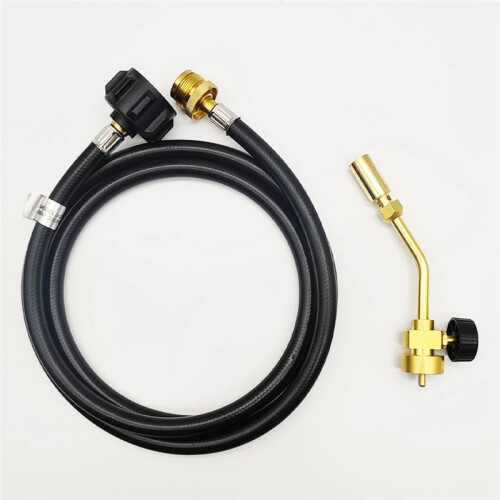 Propane Torch Welding Torch Soldering BBQ Torch with Regulating Valves 1.8M Hose Welding Tool 2