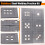 Stainless Steel Welding Practice Kit,  Dice Welding Coupons Kit for Beginners Practice and Training 5