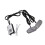 Control RGBW Multicolor LED DRL Board Light Kit Daytime Running Lights for  Mustang 2013-2014 1