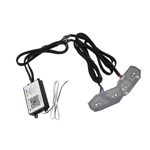 Control RGBW Multicolor LED DRL Board Light Kit Daytime Running Lights for  Mustang 2013-2014