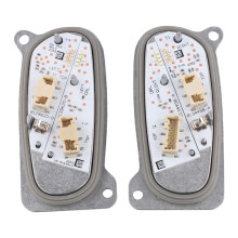 Para Leon LED Farol Luz de Circulação Diurna com Dissipador de Calor Módulo de Controle de Luz de Direção Unidade 5FJ941475 5FJ941476