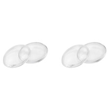 4Pcs Round Diameter 90mm Fog Lamps Lights Tempered Glass Anti-Fog Glass for L200 Outlander Pajero Colt Triton