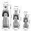 3-Piece Universal Socket Adapter 1/4 3/8 1/2 Socket Universal Joint Universal Socket Ratchet Tool 6