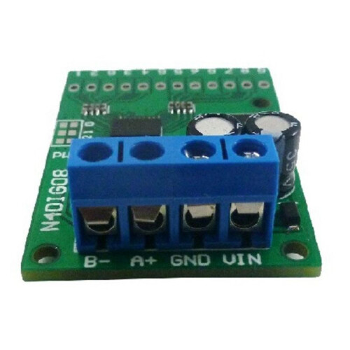 2X 8Ch Input/Output Digital  TTL LvTTL CMOS RS485 IO Control Module Modbus Rtu Board for PLC Relay(with Terminal) 2