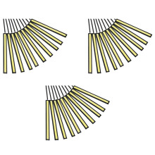 30X 12V Wasserdicht DRL LED Lichtleisten Bars Camping Caravan Boot Auto COB-Weiß