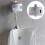 2X Automatic Electric Urinal Flush Valve Sensor&Manual 2 Function Exposed Wall Mount DC6V Urine Flushing 3