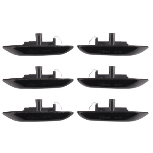 6PCS LED Dynamic Turn Signal Light Side  Sequential Blinker Lamp for - E46 E36 E60 E61 E90 E91 E92 E93 X1 E84