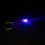 Pack of 100 LED Keychain Flashlight, 395Nm UV Keychain Flashlight, UV Light Flashlight Keychain, 3
