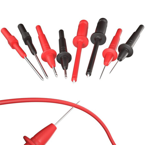 P1925 Multimeter Test Leads Kit with Digital Electrical Test Probes Set Alligator Clip Test Hook Flexible Wire