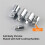 6pc Socket Converter Adaptor Set Sleeve Adapter 1/2,3/8,1/4 Interchangeable Adapter Ratchet Wrench Attachment 6
