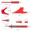P1925 Multimeter Test Leads Kit with Digital Electrical Test Probes Set Alligator Clip Test Hook Flexible Wire 8
