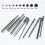 10Pc 1/4 Inch Hex Bits Driver Tamper Proof Security Drill Magnetic Bit Set Torx Screwdriver Flat  High Quality 100mm 6