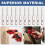 Magnetic Hex Wrench Drill Bits  End Hex Screwdriver Bits Set 100mm Long  Driver Bit 1/4 Inch Hex-Shank 2