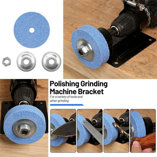Drill Conversion Grinder Ceramic Grinding Wheel Polishing Stand Metal Polishing Sharpening Conversion Tool Kit 1
