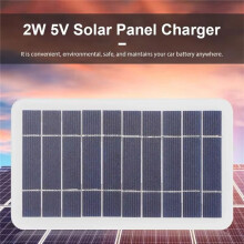 5V Solar Panel 2W Type-C Charge Portable Flexible Kit Lightweigh System for Phones Camping Hiking Power Package