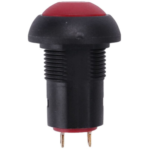 3X -Off Latching Waterproof 12mm Push Button  SPST 2A IP67, Red 2