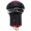 3X -Off Latching Waterproof 12mm Push Button  SPST 2A IP67, Red 5