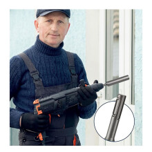 SDS Ground Rod Driver for 5/8Inch and 3/4Inch Ground Rods, Integrated Ground Rod Driver Adapter Drill