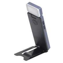 Luce da lettura a clip ricaricabile per letto, 600mAh, 3 colori, regolabile in intensità
