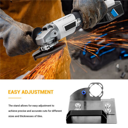 100 Type Angle Grinder Ceramic Tile Chamfering Frame New 45 Degree Water Pipe Dust Removal Portable Chamfering Tool 2