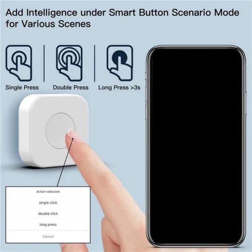 4X Tuya Zigbee Button  Scene  Intelligent Linkage Wireless  Automation Work with  Life 2