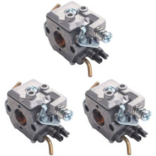 3X Carburador Compatible con WT-964 para Walbro Reemplazo 577133001 Piezas de Motosierra Motosierra para JardíN de Combustible