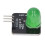 10Pcs Green LED Module 10mm 3.3V‑5V Decorative Light Board 11