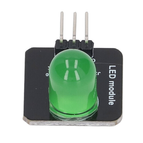 10 Stück grüne LED-Module 10 mm 3,3 V-5 V Dekorative Lichtanzeigen 2