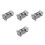 4Pièces Filets Pliables Nylon Métal Pièges Réutilisables Crustacés 7
