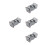 4Pièces Filets Pliables Nylon Métal Pièges Réutilisables Crustacés 8
