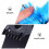 Frostschaufel Auto Schneeräumer Aluminium Blau Ergonomisch 8