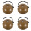 4Stk Tragbarer Camping Teekessel , Robust 5
