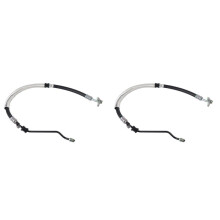 2X Power Steering Pump Feed Pressure Hose Tube for CRV RD5 RD7 2002 -2006 2.0L 2.4L Petrol Model 53713-S9A-A03