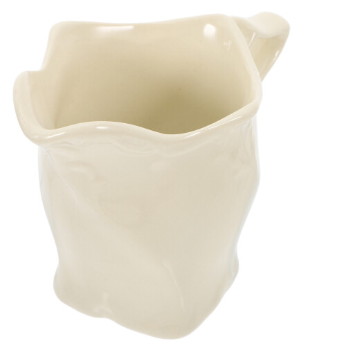 5Stk Keramik Für Milch Und Sirup Beige 1