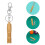 4Pièces Accessoires Réparation Pointe Queue Billard Aluminium Élégant 11