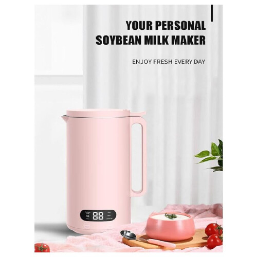 Electric Soymilk Maker Automatic Soymilk Maker Juicer Rice Paste Maker Food Blender 120V 350ml US Plug 1