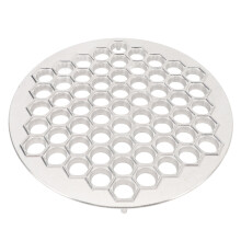 61-Hole Dumpling Maker Aluminum Alloy Dishwasher Safe Easy Home Kitchen Use