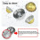 Compatible for  Vertuo Stainless Steel Coffee Capsules DIY Recyclable Coffee Capsule Shell 6