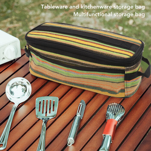 Durable Ethnic Canvas Cookware Storage Bag 1