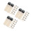 48Pièces Kit Embouts Queue Billard Métal Accessoires Pool 9