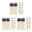 48Pièces Kit Embouts Queue Billard Métal Accessoires Pool 10