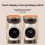 Automatic Electric Coffee Grinder Burr Mill with Visual Bean Storage for Espresso, American Coffee A US Plug 2