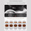 Automatic Electric Coffee Grinder Burr Mill with Visual Bean Storage for Espresso, American Coffee B US Plug 5
