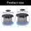High Density PP Trampoline Cover for Round Models-14 inches 4