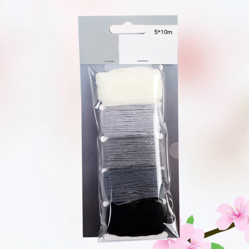 Fil Dégradé Gris Fil À Broder Pour 1