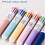Stylo à bille multicolore rétractable, 10 couleurs en 1,-2 6