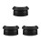 36Pièces Accessoires Billard Poches Noires Pour Table Standard 8
